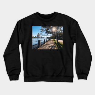 Roosevelt Island Golden Hour Manhattan Crewneck Sweatshirt